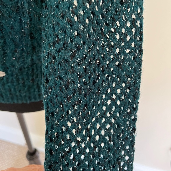 Vintage Armani Exchange Sweater - Green. Size XS-S - Picture 7 of 14